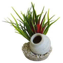 Sydeco - Décoration Plante Artificielle Jarre Gauloise pour Aquarium