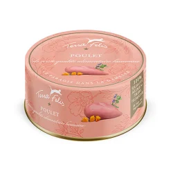 Terra Felis - Aliment Naturel au Poulet pour Chats - 80g