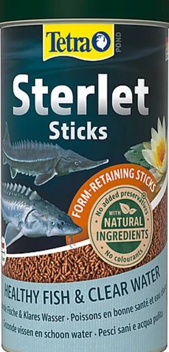 Tetra - Aliment Complet Pond Sterlet Sticks en Sticks pour Esturgeons - 1L