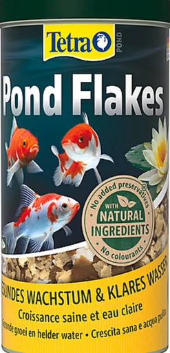 Tetra - Aliment Complet Pond Flakes en Flocons pour Poisson de Bassin - 1L