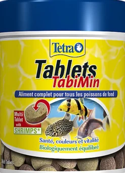 Tetra - Aliment Complet Tablets Tabi Min pour Poissons de Fond - 150ml