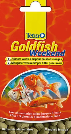 Tetra - Aliment Goldfish Weekend en Sticks de 5J pour Poissons Rouges