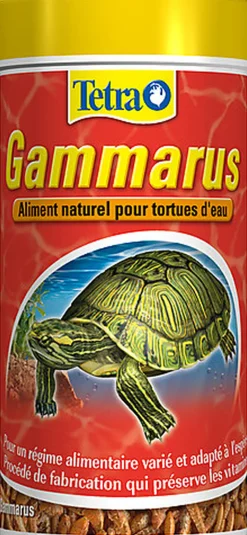Tetra - Aliment Naturel Gammarus pour Tortues d'Eau - 250ml