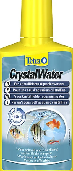 Tetra - Éclaircisseur d'Eau CrystalWater pour Aquarium d'Eau Douce - 250ml