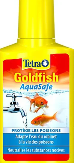 Tetra - Conditionneur d'Eau Goldfish AquaSafe pour Poissons Rouges