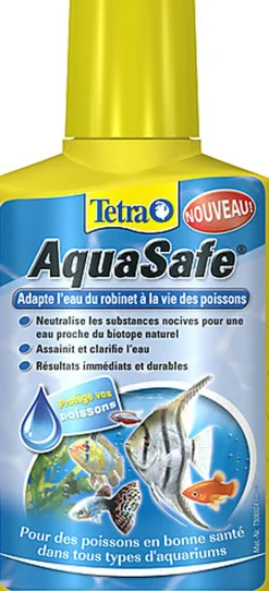Tetra - Conditionneur d'Eau AquaSafe pour Poissons Tropicaux