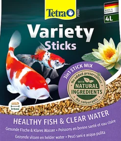 Tetra - Mélange Pond Variety Sticks en Sticks pour Poissons de Bassin - 4L