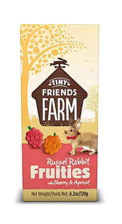 Tiny Friends Farm - Biscuits aux Cerises et Abricots pour Lapin - 120g
