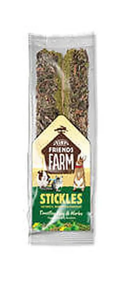 Tiny Friends Farm - Biscuits aux Herbes et Fléole en Baguette pour Lapin - 80g