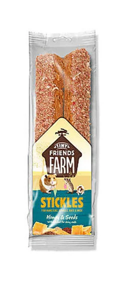 Tiny Friends Farm - Biscuits aux Graines et Miel pour Hamster - 80g