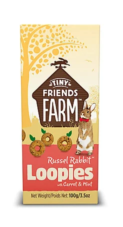 Tiny Friends Farm - Friandises Loopies pour Lapins - 100g