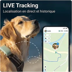 Tractive - Traceur GPS DOG pour Chiens - XL