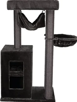 Trixie - Arbre à Chat XXL Amadeus Anthracite pour Chat - 163cm