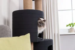 Trixie - Arbre à chat XXL Teites noir - 148 cm