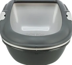 Trixie - Bac à litière Berto système de tri  gris/bleu pastel/granit - 39 x 22 x 59 cm