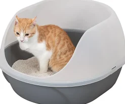 Trixie - BAC LITIÈRE SIMAO HAUT REBORD GRIS - 48 CM