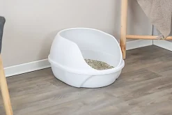 Trixie - BAC LITIÈRE SIMAO HAUT REBORD Blanc - 48 CM