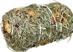 Trixie - Balle de foin aux fleurs mélangées - 10x18 cm 200 g