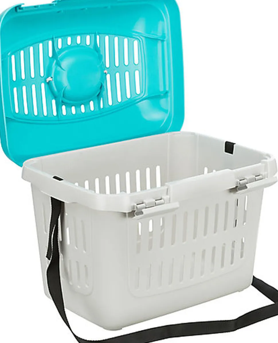 Trixie - Box de transport Midi-Capri lapin nain en plast - 44x33x32 cm