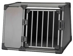 Trixie - Box de Transport en Aluminium Gris Graphite - L : 92 x 64 x 78 cm