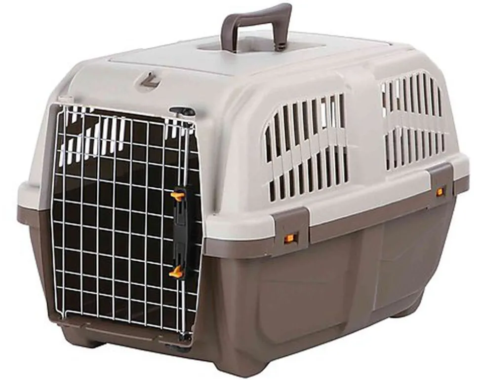 Trixie - Caisse de Transport Skudo Taupe/Sable - S : 40 x 39 x 60 cm