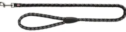Trixie - Cavo laisse, noir/gris graphite