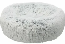 Trixie - Coussin Harvey, rond, blanc-noir
