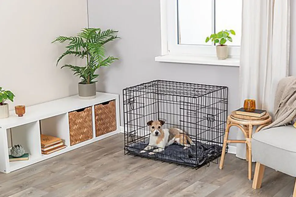 Trixie - Home Kennel noir - M : 78 x 62 x 55 cm