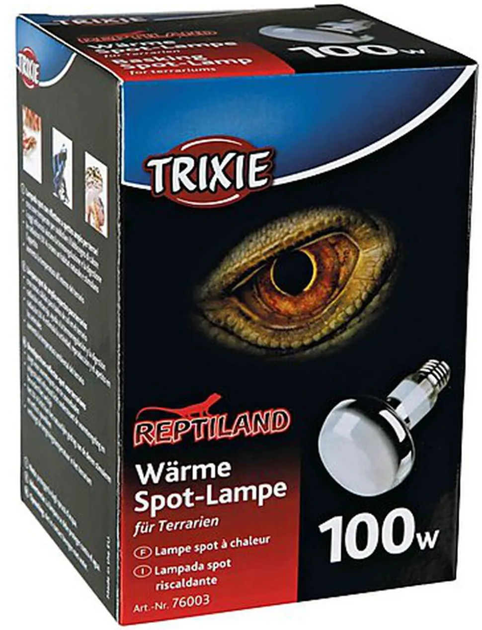Trixie - Lampe spot à chaleur 100 W - 80x108 mm