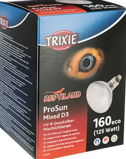 Trixie - Lampe UV B ProSun Mixed D3  dém. Automatique 125W - 115  x 285 mm