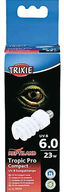 Trixie - Lampe UV~B compacte Tropic Pro Compact 6.0  23 W - 60x152 mm