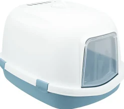 Trixie - MAISON DE TOILETTE Primo XXL Top bleu/blanc - 56 x 47 x 71 cm