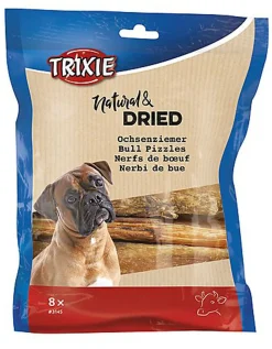 Trixie - Nerf de Bœuf Séché - 12cm 8 Pcs/100g