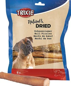 Trixie - Nerf de Bœuf Séché - 12cm 8 Pcs/100g