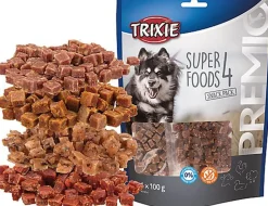 Trixie - Premio 4 Superfoods Poulet Canard Bœuf Agneau - 4x100g