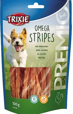 Trixie - PREMIO Omega Stripes au Poulet - 100 g