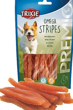 Trixie - PREMIO Omega Stripes au Poulet - 100 g