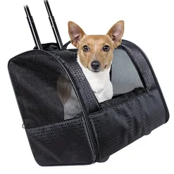 Trixie - Sac à Roulettes Elegance pour Chien - Noir