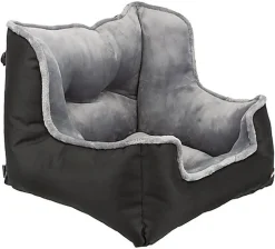 Trixie - Siège Voiture Noir/Gris - 50 x 40 x 50 cm