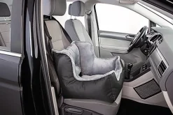 Trixie - Siège Voiture Noir/Gris - 50 x 40 x 50 cm