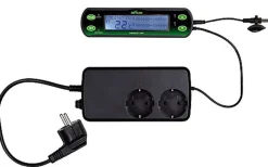 Trixie - Thermostat Digital à Deux Circuits pour Terrarium
