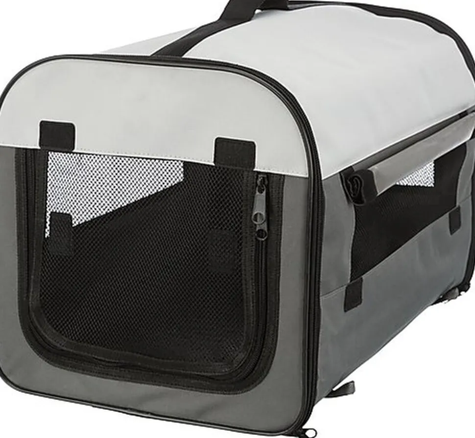 Trixie - Transport Souple Gris pour Chien