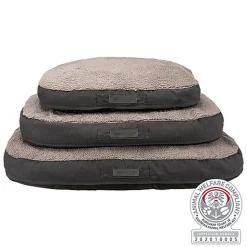 Trixie - Vital Coussin Bendson, ovale, gris foncé/gris clair