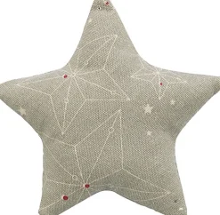 Trixie - Xmas coussin, étoile, coton, catnip, 10 cm, beige/naturel