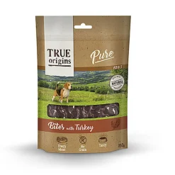True Origins Pure - Bouchées à la Dinde pour Chiens - 150g