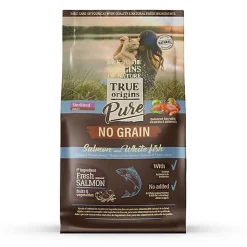 True Origins Pure - Croquettes au Saumon sans Céréales pour Chat Adulte Stérilisé
