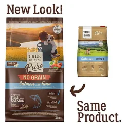 True Origins Pure - Croquettes au Saumon sans Céréales pour Chiot