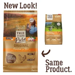 True Origins Pure - Croquettes au Poulet pour Chaton - 2kg