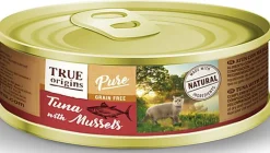 True Origins Pure - Patée Top Cat Adult Thon Moules - 85g