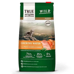 True Origins Wild - Croquettes Poulet & Saumon pour Chiots